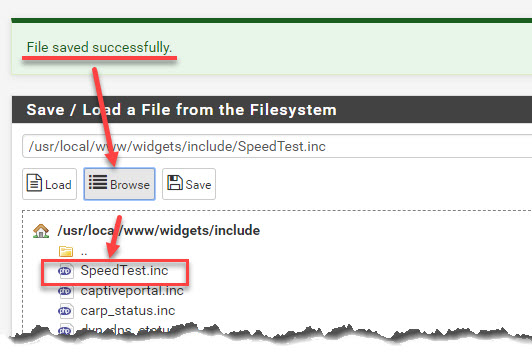 .inc file created